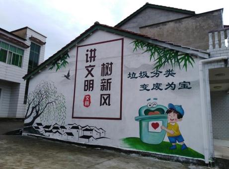 开封墙绘是现在流行的墙体广告