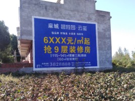 开封品牌公司青睐的墙体广告