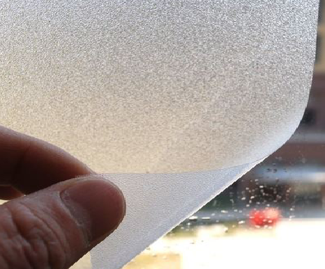 开封玻璃门外面粘广告用什么材料好？