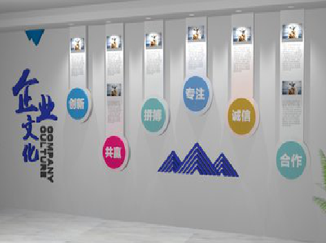 开封企业文化墙需要传递什么办公文化？